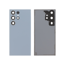 Vitre Arrière Bleu Ciel Galaxy S23 Ultra (S918B) (Sans logo)