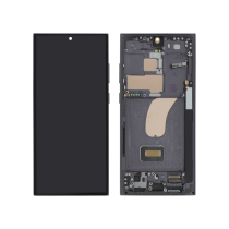Ecran Complet Noir Galaxy S23 Ultra (S918B) (Avec châssis)