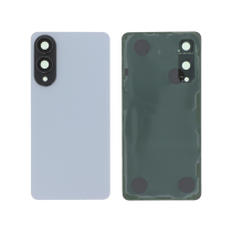 Vitre Arrière Titane Bleu + Lentille Caméra Galaxy S25 Edge (S937B) (Sans Logo)