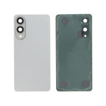 Vitre Arrière Titane Argent + Lentille Caméra Galaxy S25 Edge (S397B) (Sans Logo)