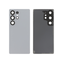 Vitre Arrière Titane Bleu Argenté Galaxy S25 Ultra (S938B) (Sans logo)