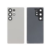 Vitre Arrière Titane Or Rose Galaxy S25 Ultra (S938B) (Sans logo)